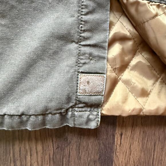 Arrow Workwear Chore Jacket Brown Cotton Barn Coat Quilted Casual Utility XL - Picture 8 of 11